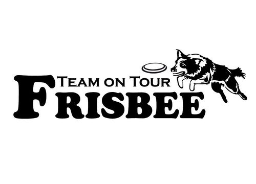 Aufkleber - Frisbee Team on Tour (50x15cm)