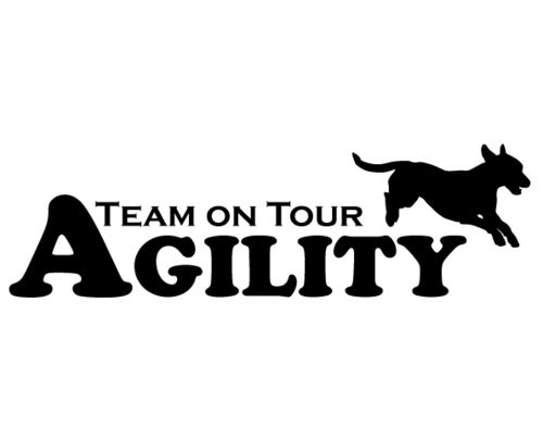 Aufkleber-Agility Team on Tour Jack Russell (15x4,5cm)